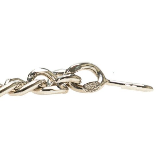 CHANEL CC Logo Charm Chain Necklace/Belt 36" Silver Tone 05V Auth w/Box #6972 - Picture 6 of 7